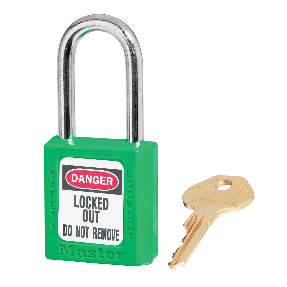 Master Lock 410KAGRN Keyed Alike Green 410 Xenoy Safety Padlock, 1